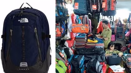 Thu giữ gần 4 ngàn sản phẩm nhái hàng hiệu The North Face của Mỹ