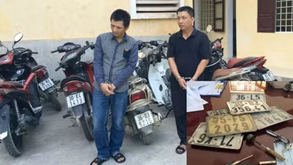 Đói thuốc con nghiện trộm hơn 20 chiếc xe máy