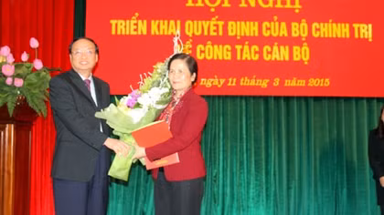 Đồng chí Ngô Thị Doãn Thanh được điều động làm Phó Trưởng ban Dân vận TW
