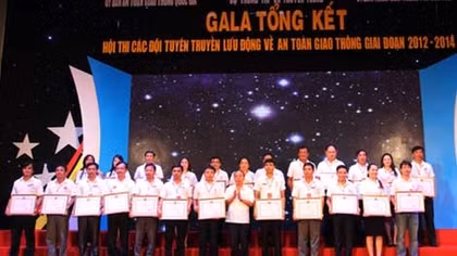 Gala tổng kết hội thi an toàn giao thông