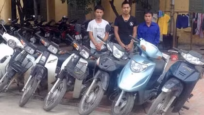 Bắt ổ nhóm trộm cắp và tiêu thụ xe máy
