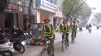 Xe đạp tuần tra kiểm soát ở Hà Nội: Phủ bụi chỉ là cá biệt 