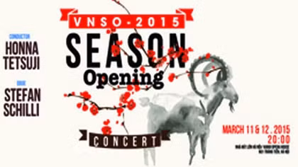 Nhiều nghệ sỹ nổi tiếng tham gia hòa nhạc ‘VNSO 2015 Season Opening’