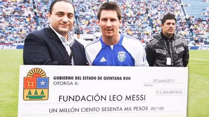 Siêu sao bóng đá Messi có liên quan đến trùm ma túy Mexico?