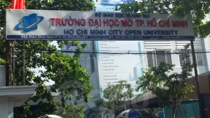 Nhiều sai phạm tại Trường Đại học Mở TP Hồ Chí Minh
