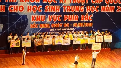 Khuyến khích học sinh trung học nghiên cứu, sáng tạo khoa học