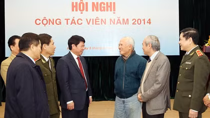 Gặp mặt cộng tác viên đóng góp cho công tác nghiên cứu chiến lược và khoa học Công an