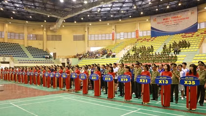 Khai mạc Hội thao Tổng cục Chính trị CAND lần thứ XII 