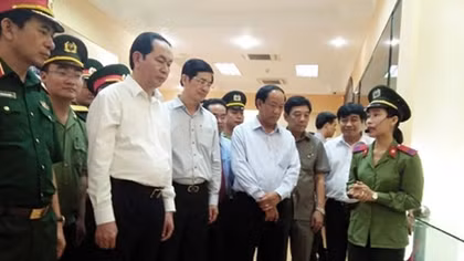 Chủ tịch nước thăm các căn cứ cách mạng và người có công tại Quảng Nam 