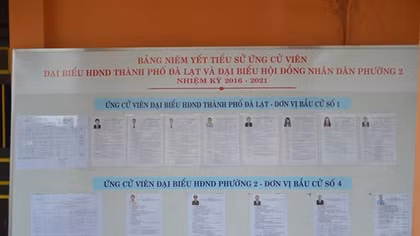 Lâm Đồng: 3 ứng cử viên bị loại khỏi danh sách bầu cử