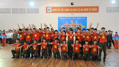 Khai mạc Giải thể thao HS, SV các học viện, trường CAND phía Bắc