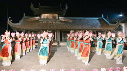 Múa bông làng Phú Nhiêu