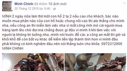 Khi internet thành "chợ đen" buôn bán động vật hoang dã