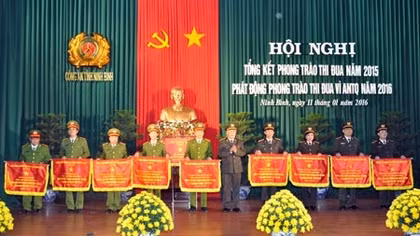 Công an tỉnh Ninh Bình triển khai công tác năm 2016