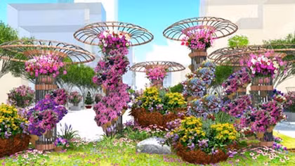 Thi công sớm đường hoa Nguyễn Huệ
