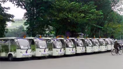 Thí điểm xe điện 4 bánh phục vụ du khách tại Hội An và Phú Quốc