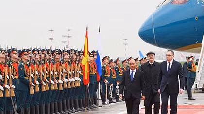Thủ tướng kết thúc chuyến thăm Nga, bắt đầu tham dự Hội nghị ASEAN-Nga