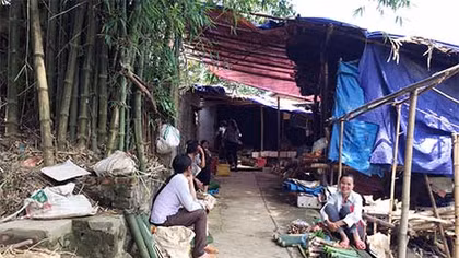 Vất vả kiếm sống giữa lòng hồ thủy điện