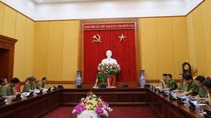 Bộ Công an họp Ban chỉ đạo bảo vệ bầu cử