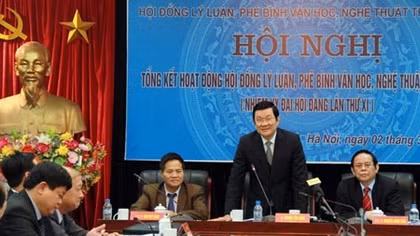 Văn học nghệ thuật góp phần xây dựng nền văn hóa và nhân cách con người