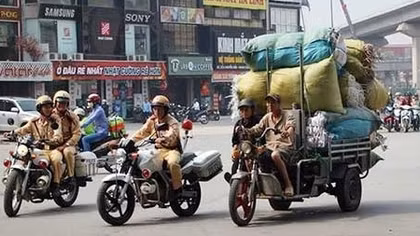 Sẽ xử lý xe 4 bánh gắn động cơ điện, xe 3 bánh tự chế