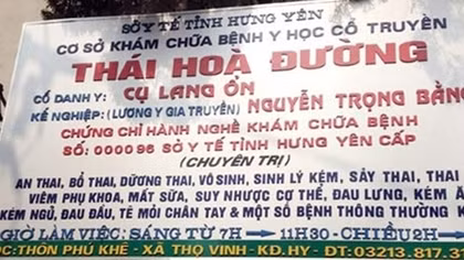 Biến đổi giới tính thai nhi Trò lừa bịp của thầy lang rởm