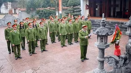 Phòng Cảnh sát truy nã tội phạm Công an tỉnh Nghệ An báo công với Bác