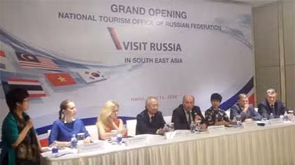 Khai trương văn phòng Du lịch Quốc gia Liên Bang Nga Visit Russia