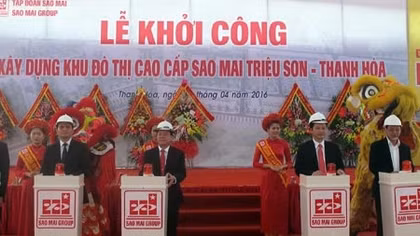 Tập đoàn Sao Mai đầu tư khu đô thị cao cấp tại Thanh Hóa