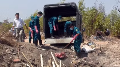Thịt heo thối vào bữa cơm công nhân