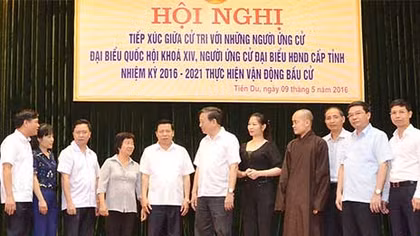Bộ trưởng Tô Lâm tiếp xúc cử tri tại tỉnh Bắc Ninh 