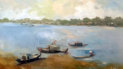 Triển lãm “Mùa xuân” của NSND Trà Giang
