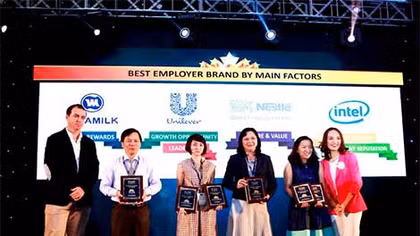 Vinamilk trở thành nơi làm việc tốt thứ 2 Việt Nam
