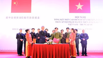Tăng cường phòng chống ma túy trên tuyến biên giới Việt Nam - Trung Quốc