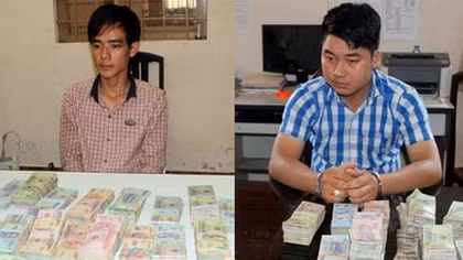 Bắt 2 cửu vạn vận chuyển hơn 5,4 tỷ đồng về Việt Nam