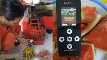 Máy test thực phẩm Soeks: Chỉ là kết quả thử nghiệm ban đầu