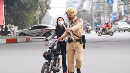 Hà Nội ra quân xử lý vi phạm giao thông 