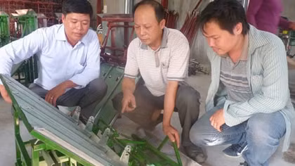 Anh nông dân và hành trình sáng tạo máy cấy