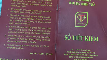 Tự phát hành sổ tiết kiệm, cái bẫy mới của 'tín dụng đen'