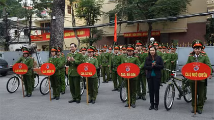 Ngân hàng BIDV trao 100 xe đạp tặng CSKV Hải Phòng 