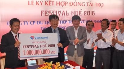 Vietravel đồng hành cùng Festivan Huế 2016