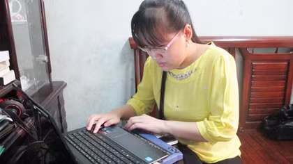 Chuyện tình đẹp như cổ tích của cô giáo khiếm thị
