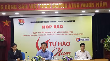 Thi tìm hiểu lịch sử, văn hóa dân tộc dành cho học sinh