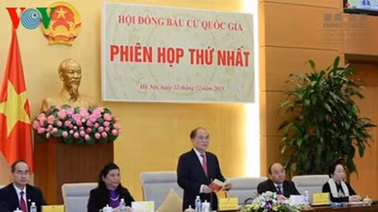 Hội đồng Bầu cử Quốc gia họp phiên thứ nhất