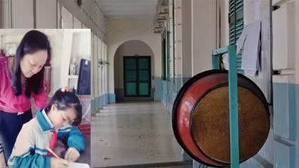 Xót xa bé gái một mình bơ vơ 