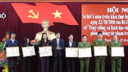 Huy động sức mạnh tổng hợp toàn dân tham gia phòng chống tội phạm