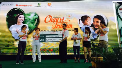 “Chạy vì trái tim” vận động được trên 2 tỷ đồng
