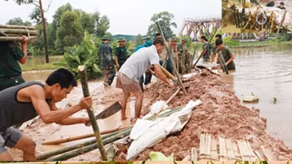 Hà Nội đề xuất hơn 273 tỷ đồng kè chống sạt lở bờ hữu sông Hồng