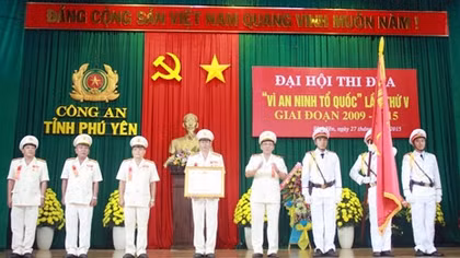 Đại hội thi đua 'Vì an ninh Tổ quốc' Công an Phú Yên lần thứ V