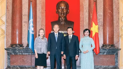 Tổng Thư ký Liên Hợp Quốc Ban Ki-moon thăm chính thức Việt Nam